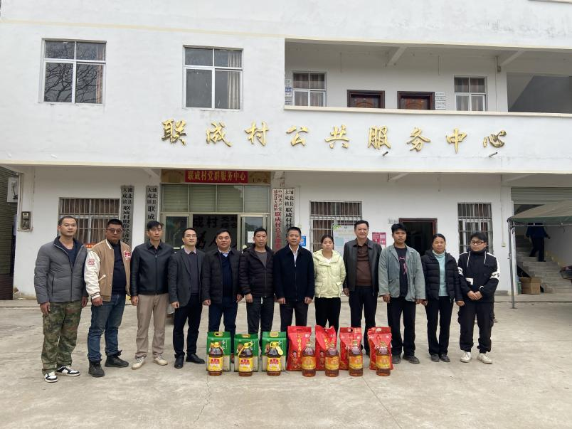 慰問(wèn)暖人心，關(guān)懷傳黨情